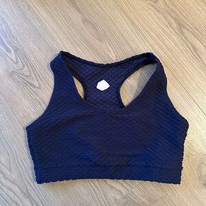 Navy bra
